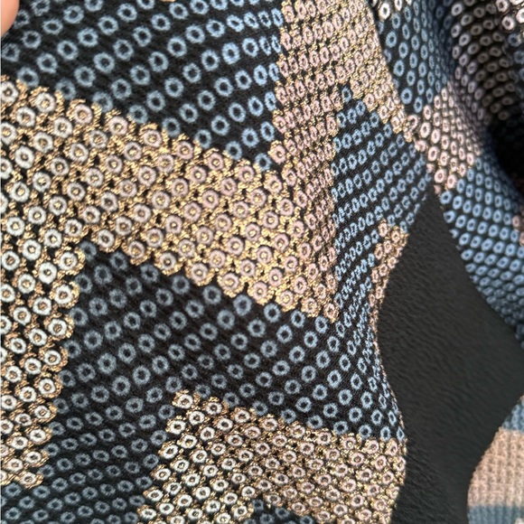 LulaRoe Chevron Long Sleeve Debbie dress, Sz XL - Picture 3 of 8